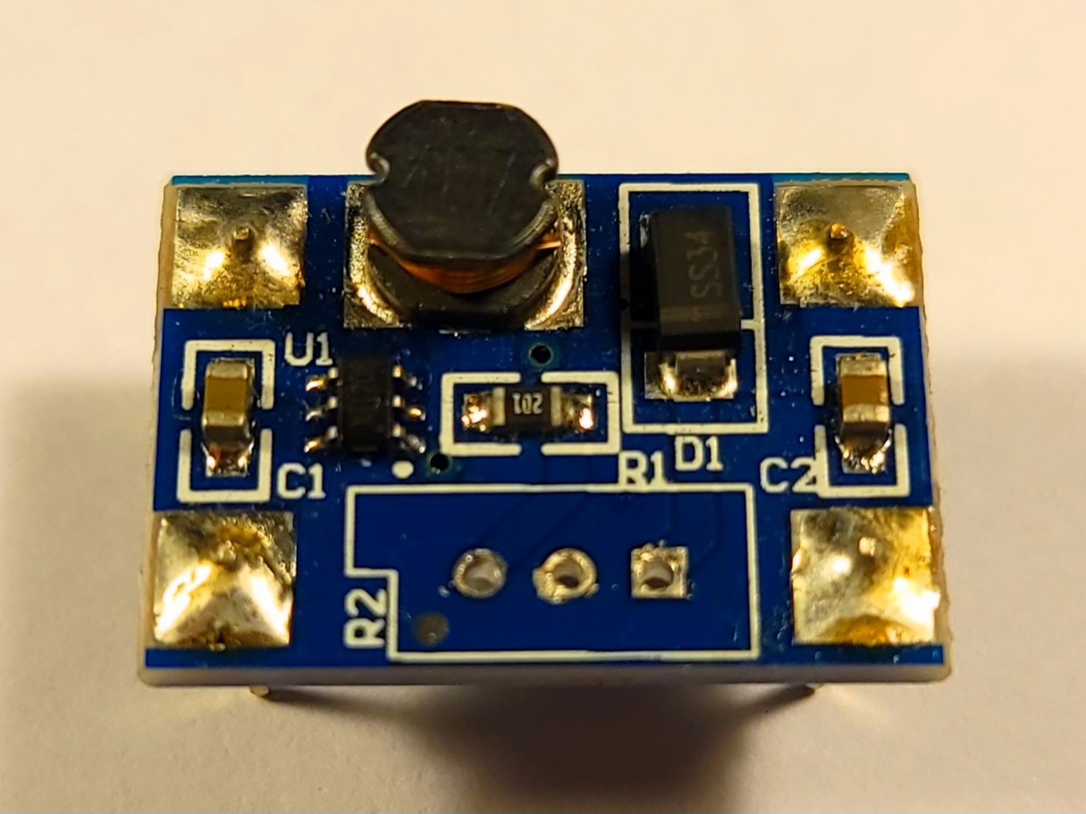 Boost Converter without potentiometer