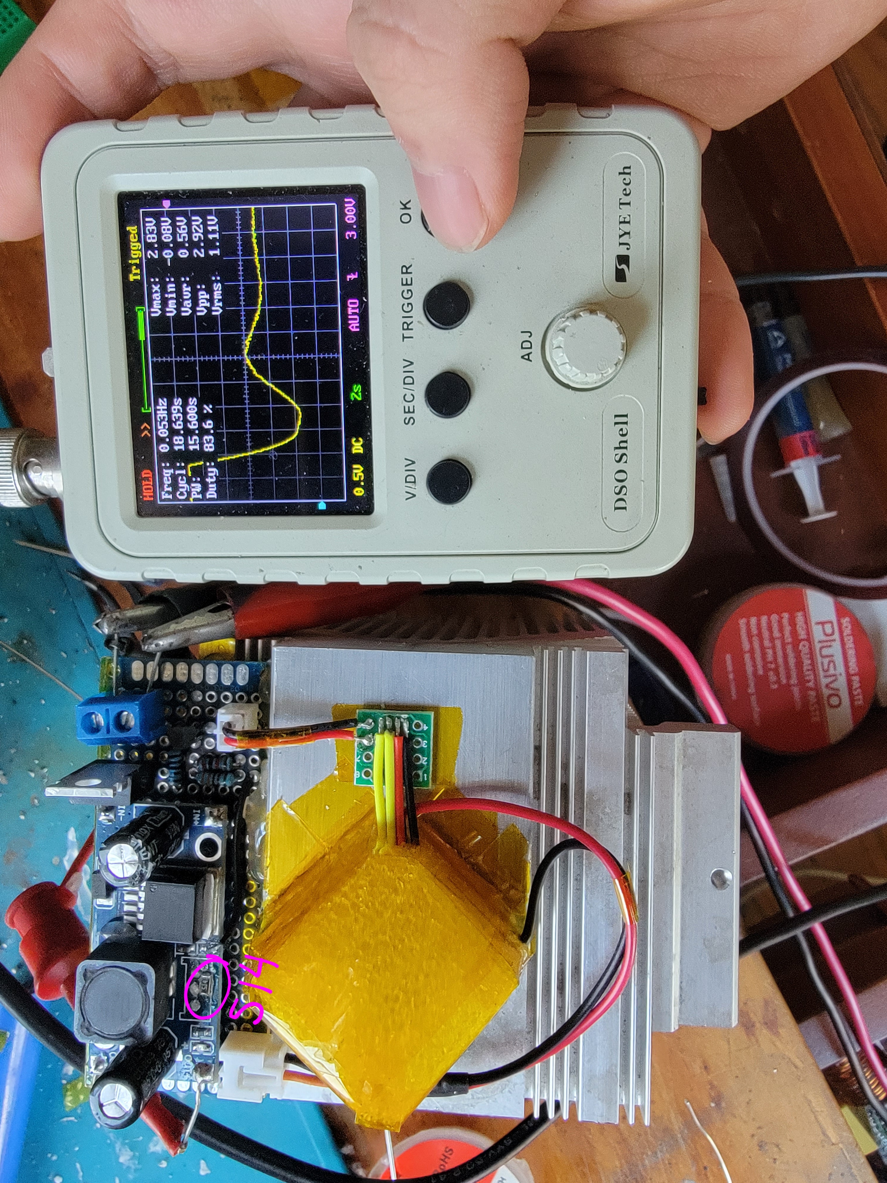 stable drive voltage for TEC